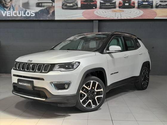 JEEP COMPASS 2.0 16V FLEX LIMITED AUTOMÁTICO JEEP COMPASS 2.0 16V FLEX LIMITED AUTOMÁTICO